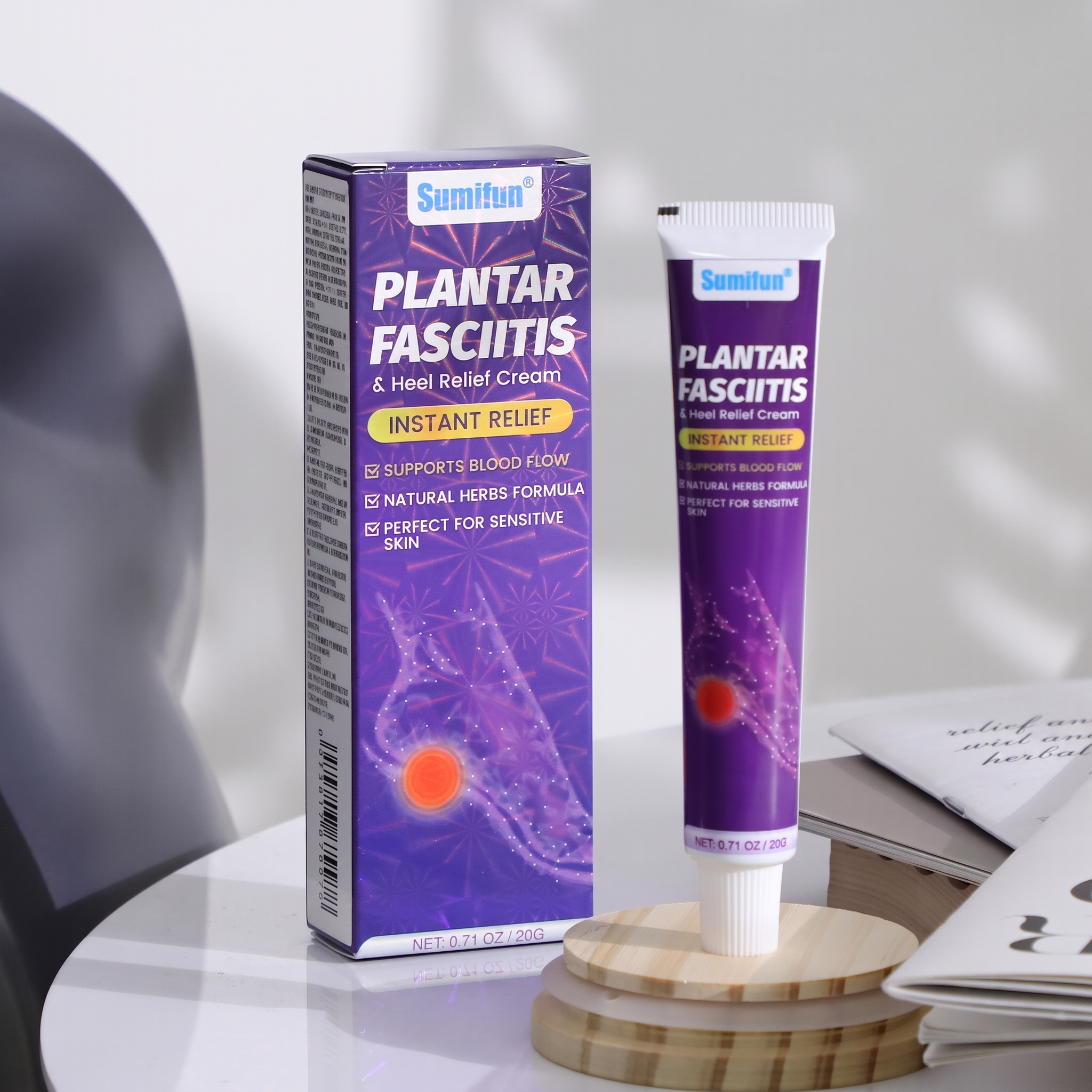 Sumifun Plantar Fasciitis & Heel Relief Cream 20g