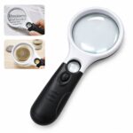 Handheld Magnifier Glass with 3 LED Light