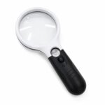 Handheld Magnifier Glass with 3 LED Light