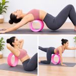 Yoga Wheel Back Roller for Back Stretching Foam Trigger Point Massage