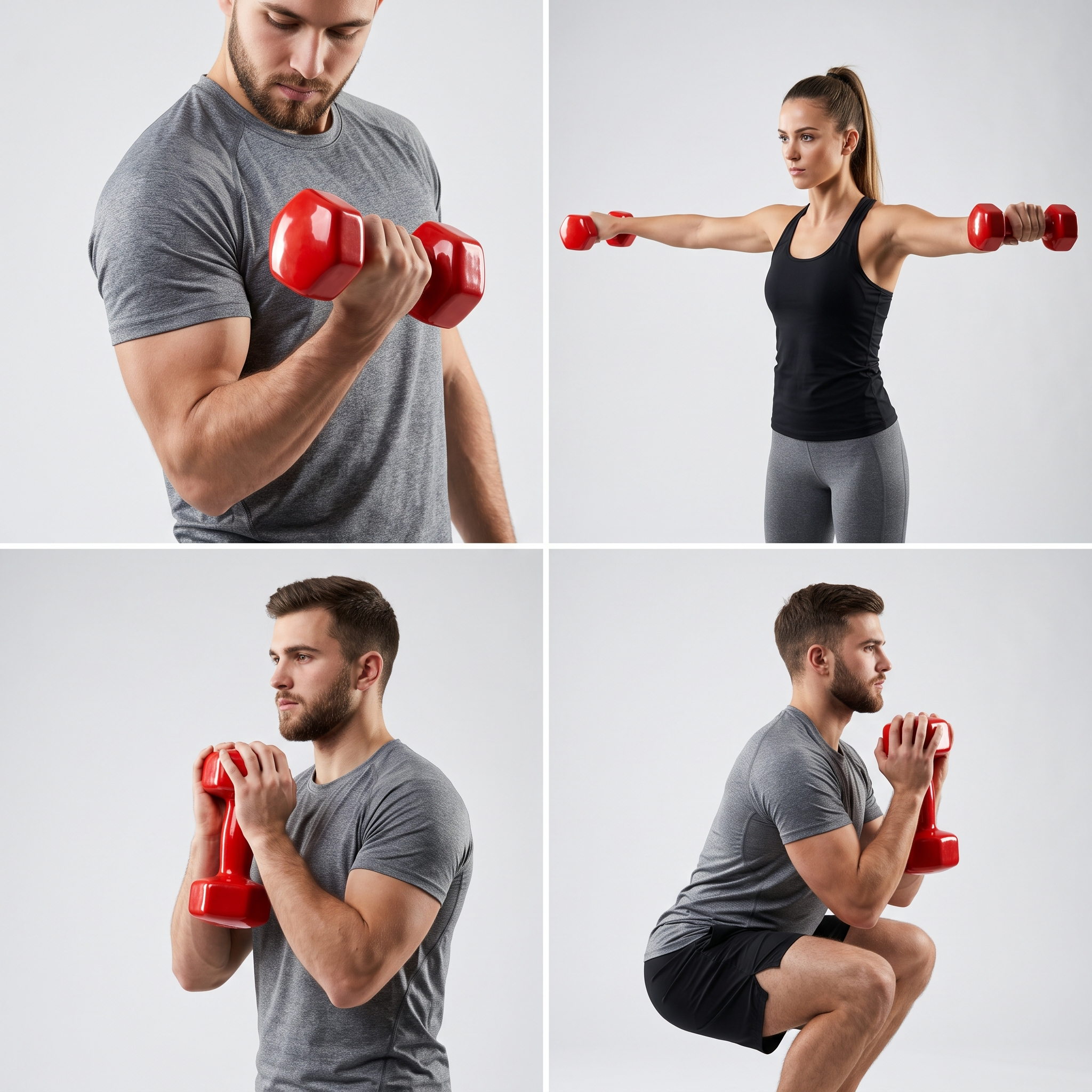 Vinyl Coated Dumbbell (2Kg)