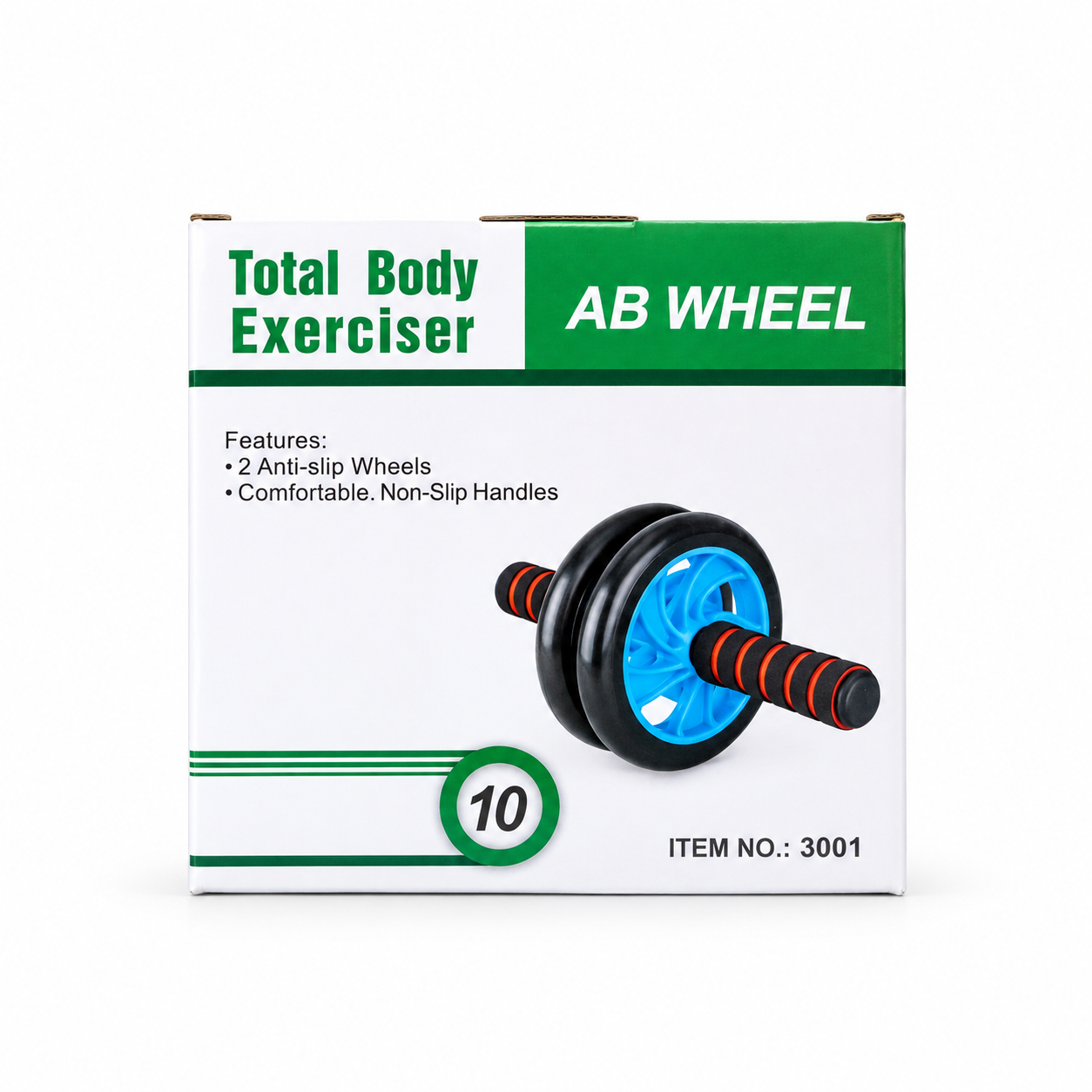 Double Wheels Abdominal Multifunction AB Roller