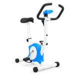 Foldable Indoor Fitness Bicycle, Digital Lcd Display Adjustable Resistance Comfortable Seat