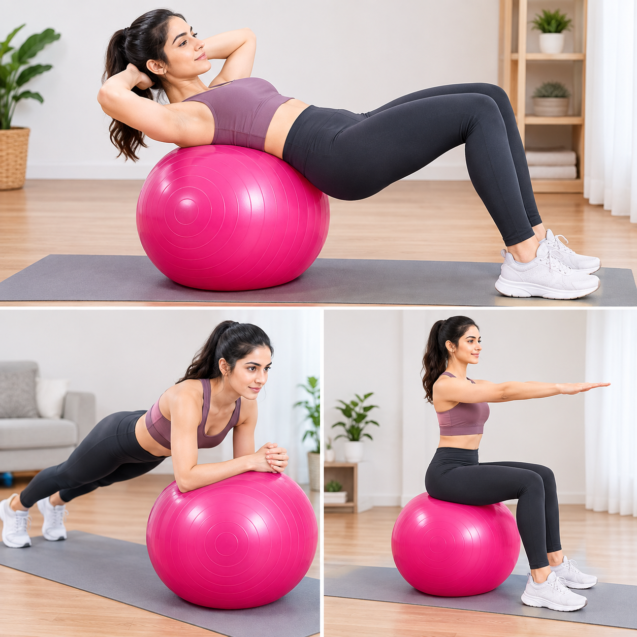 Yoga PVC Fitness Exercise Ball