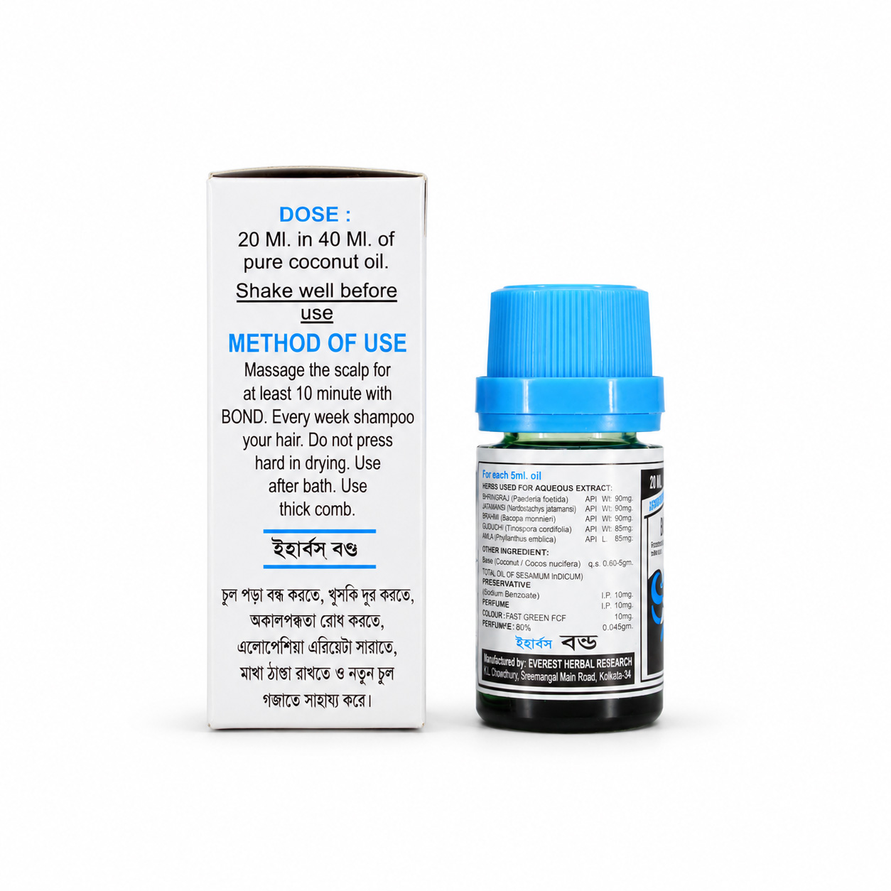 Eherbs BOND Concentrated Herbal Hair Tonic 20ml