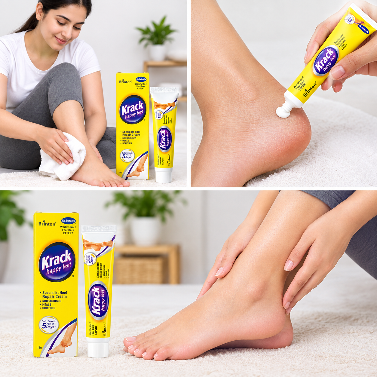 Krack Heel Repair Cream 15gm