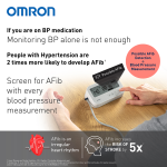 OMRON Automatic Blood Pressure Monitor HEM 7194 T1-FL Care Premium